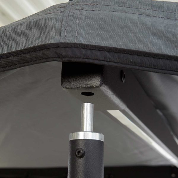 Dachboxkönig Markise LEAF EXTENDED Links 200cm grau