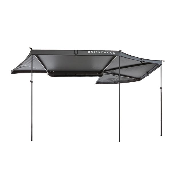 Dachboxkönig Markise LEAF EXTENDED Links 200cm grau