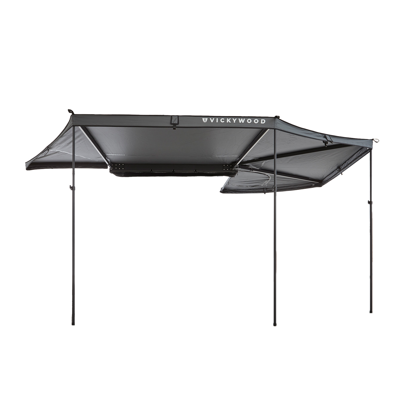 Dachboxkönig Markise LEAF EXTENDED Links 200cm grau