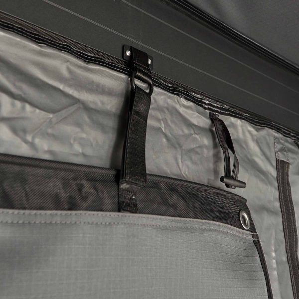 Dachboxkönig Markise LEAF EXTENDED Links 200cm grau