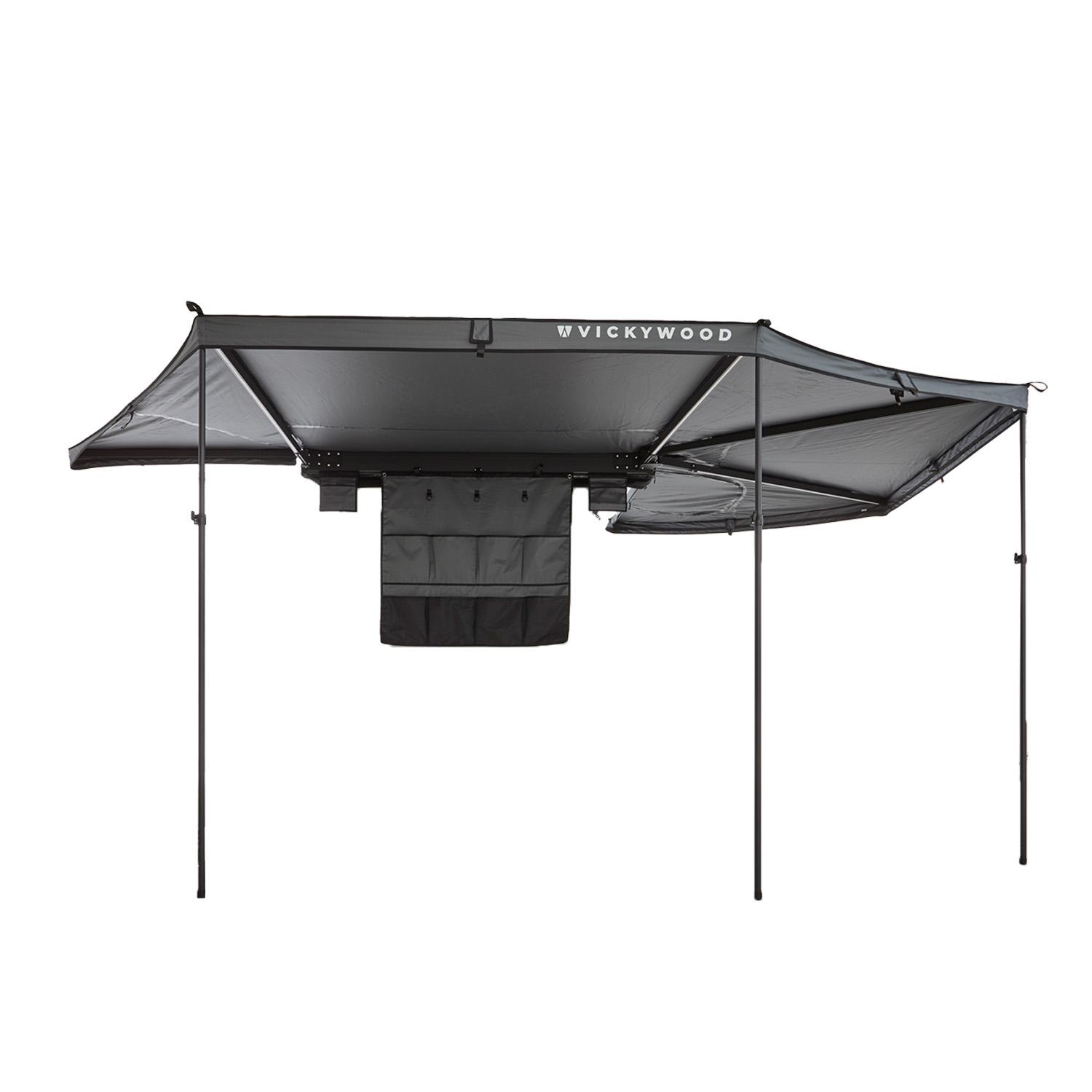 Dachboxkönig Markise LEAF EXTENDED Links 200cm grau