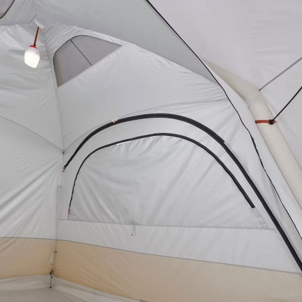 QUECHUA Aufenthaltszelt aufblasbar Base Air Seconds Fresh für 8 Personen