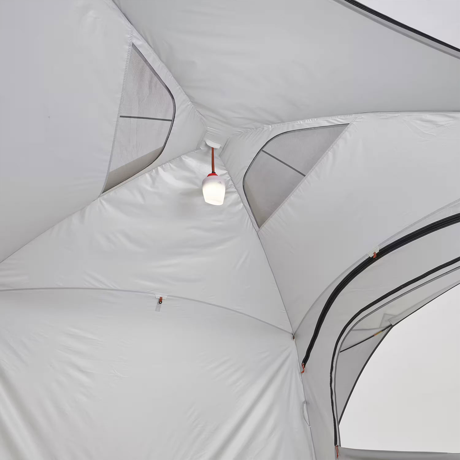 QUECHUA Aufenthaltszelt aufblasbar Base Air Seconds Fresh für 8 Personen