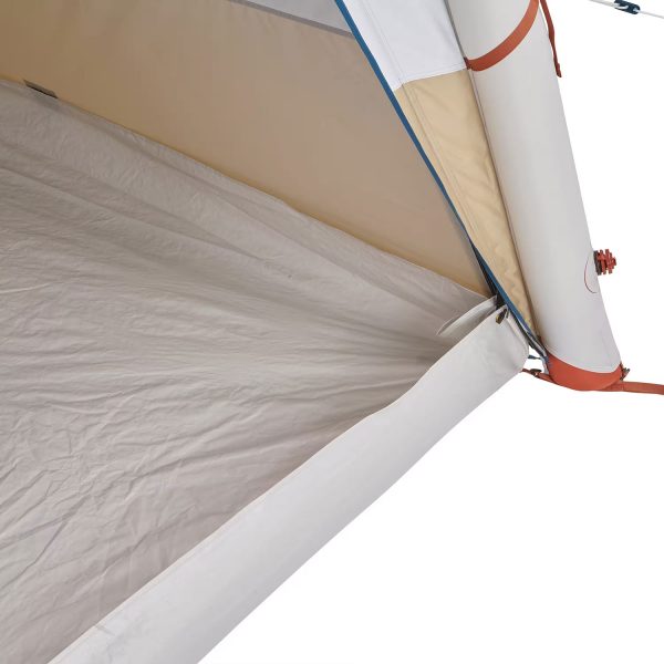 QUECHUA Aufenthaltszelt aufblasbar Base Air Seconds Fresh für 8 Personen