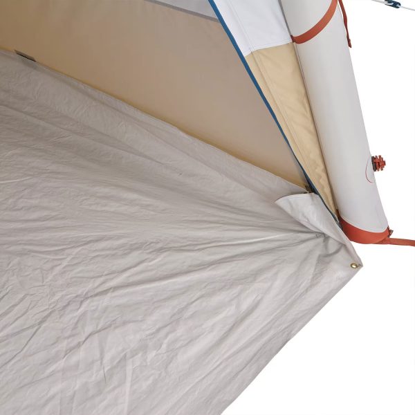 QUECHUA Aufenthaltszelt aufblasbar Base Air Seconds Fresh für 8 Personen